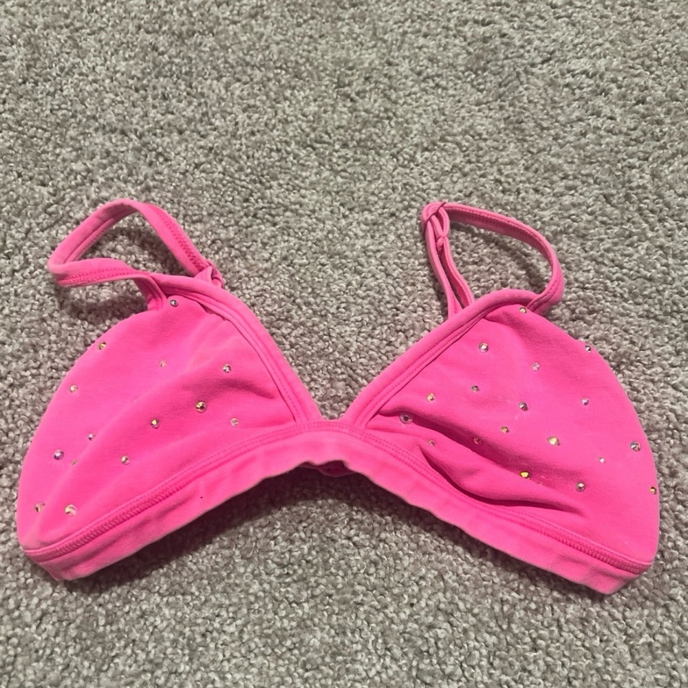 Skims outdoor rhinestone bralette